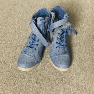 Heeled Sneaker Shoes